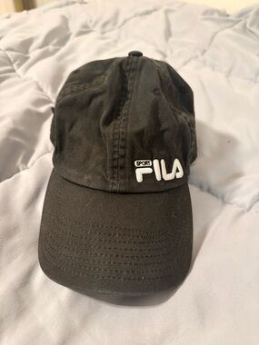 SO Black Baseball Cap with White Size Tag